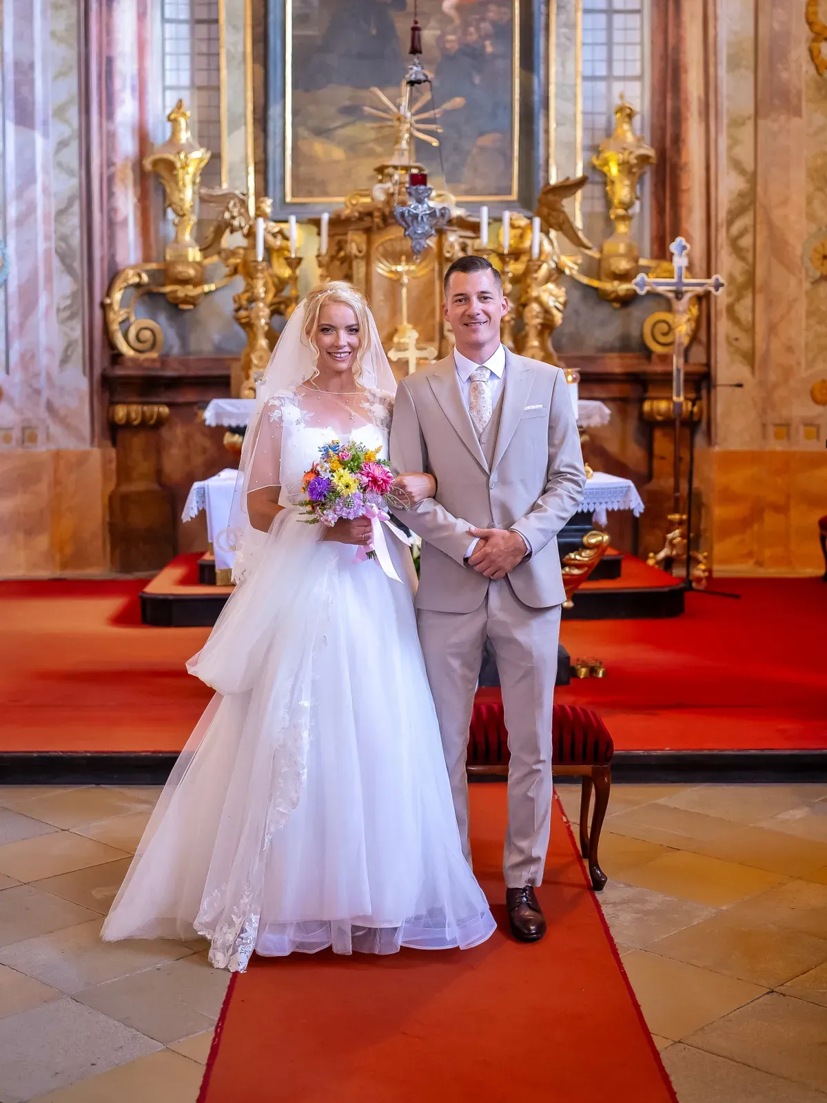 Halász Vivien és Kővári Viktor nagyon meghatódtak a szertartás alatt