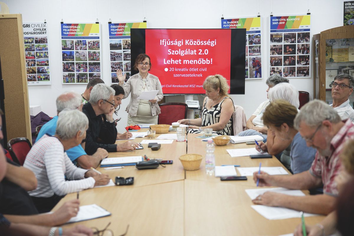 Beszámoltak az elmúlt időszak eseményeiről az Egri Civil Kerekasztal ülésén