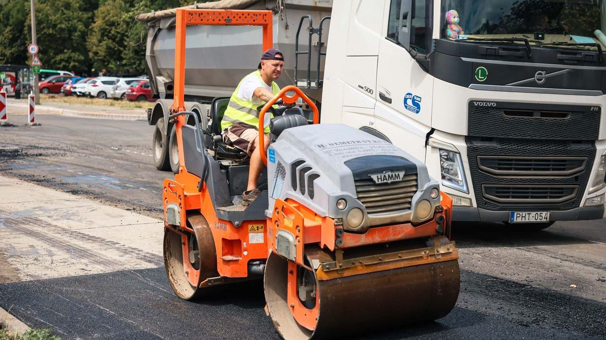 Végre fellélegezhetnek a Heves megyei autósok – Mutatjuk, hol tűnnek el a munkagépek augusztusban az utakról