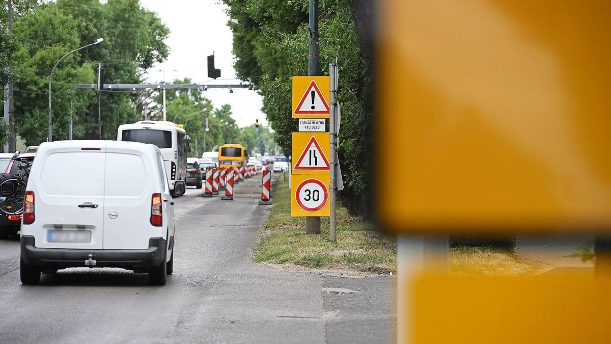 Lajosvárost is elérte a 25-ös felújítás, több helyen változik a forgalom – mutatjuk a részleteket