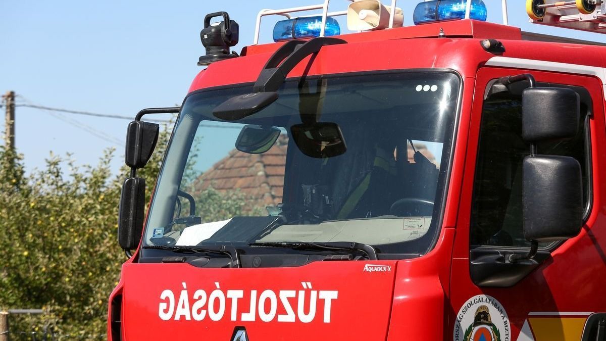 Családi ház égett Horton – a mentőket is riasztani kellett