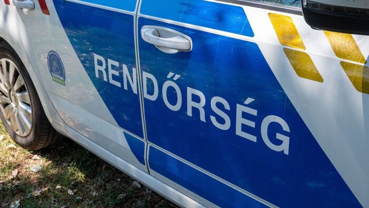 Táblának csapódott egy autó a 21-es főúton, üzemanyag folyt az úttestre