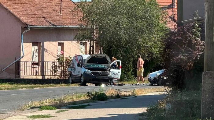 Baleset miatt van teljes útzár Lőrinciben