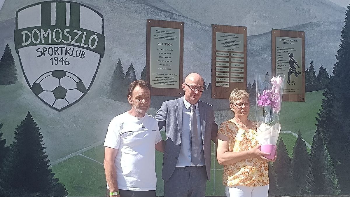 Domoszló SK 80: Csank János is fejet hajtott a korán elhunyt legenda előtt