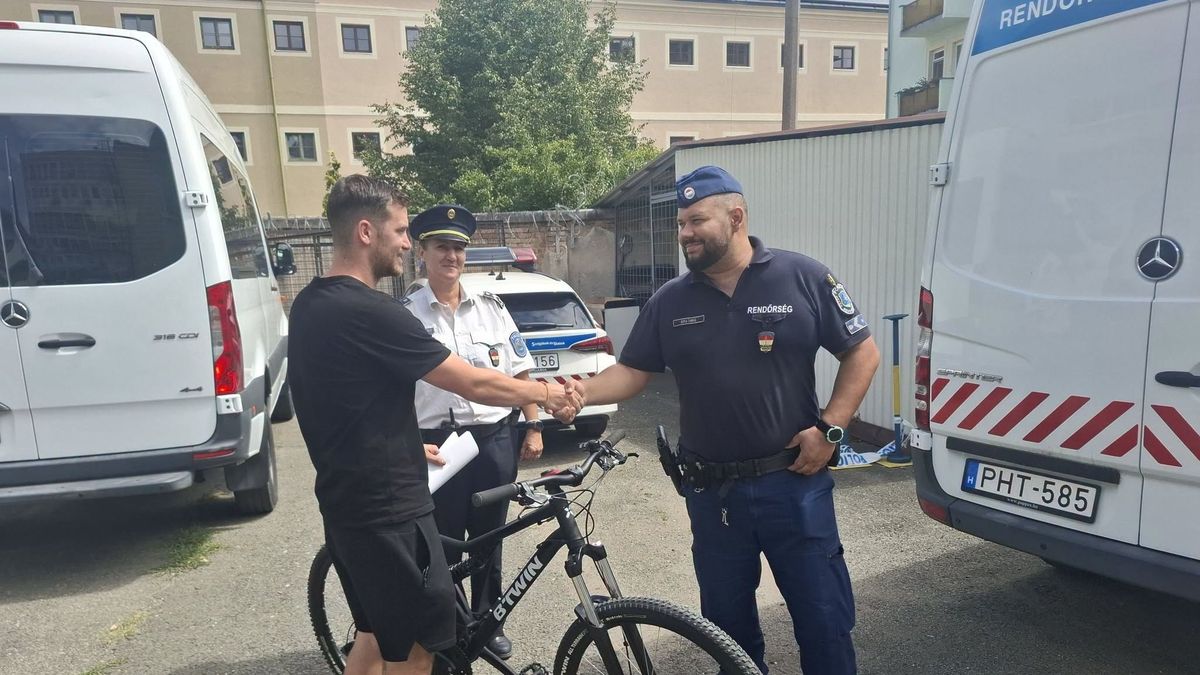 Gyorsabban megtalálták az egri rendőrök a lopott biciklit, mint ahogy a tulajdonosának feltűnt a hiánya