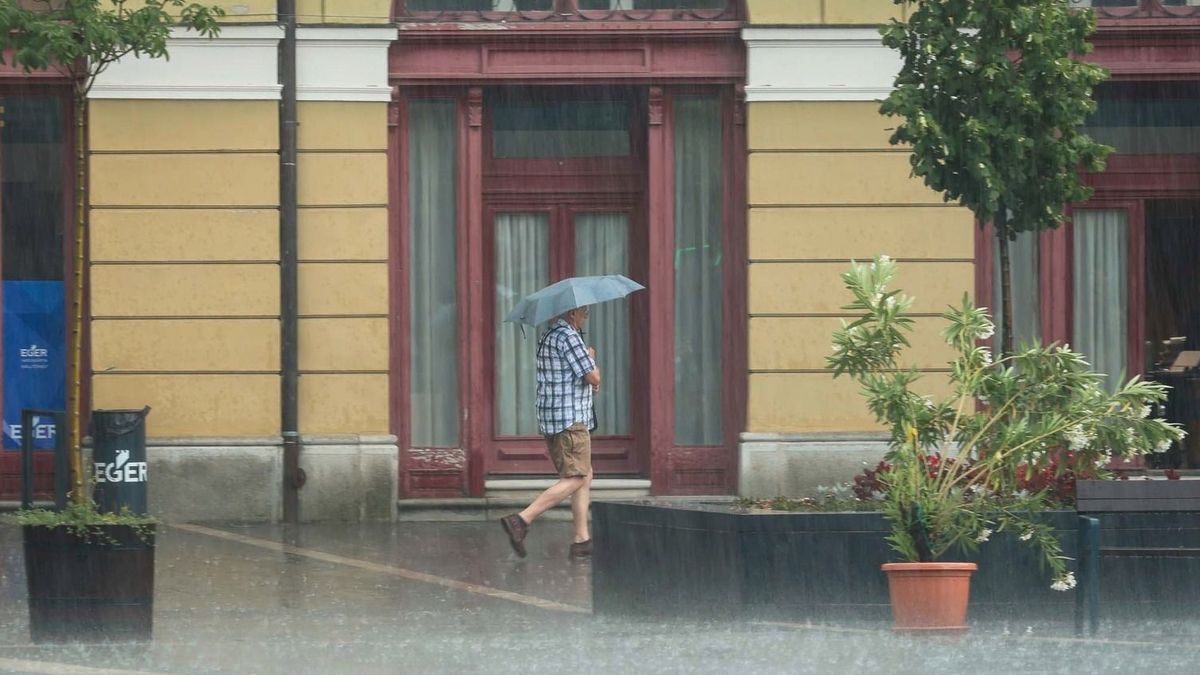 Ennyi volt a kánikula? Esővel érkezett a hidegfront Hevesbe