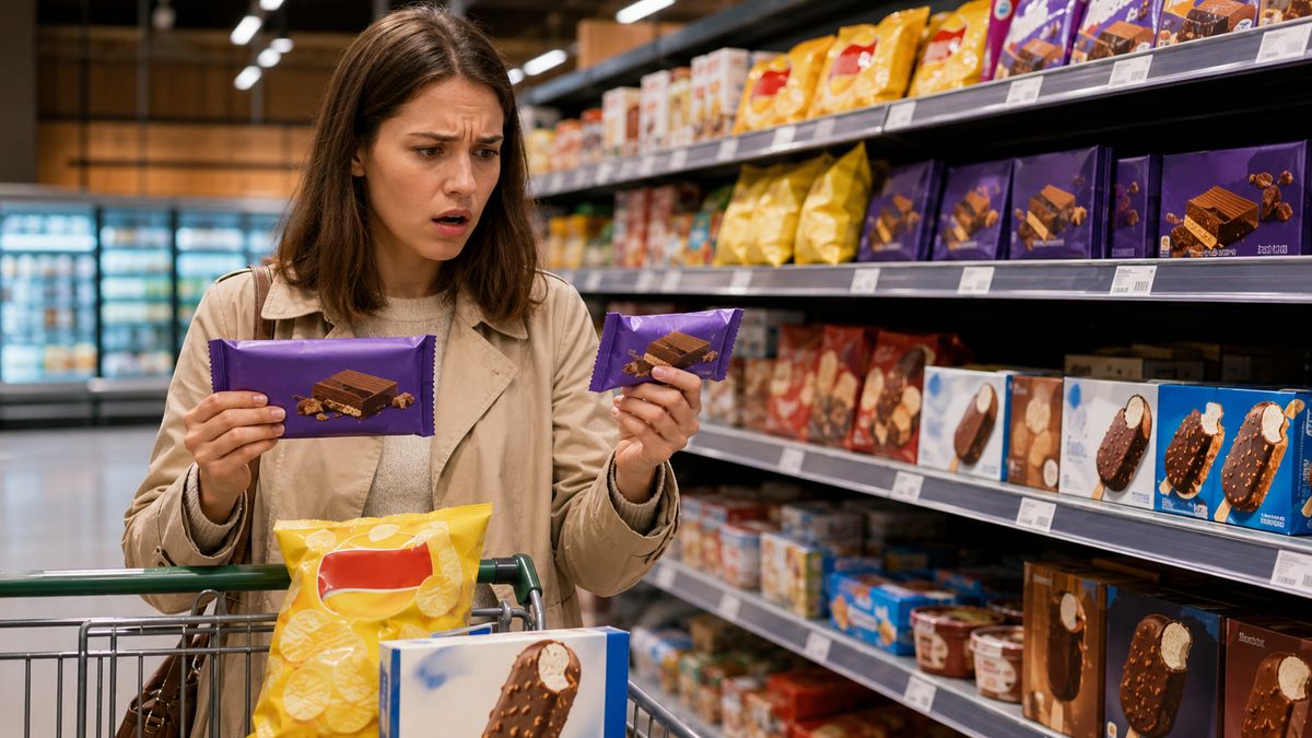 Figyelje a grammokat: észrevétlenül lett kisebb több népszerű termék