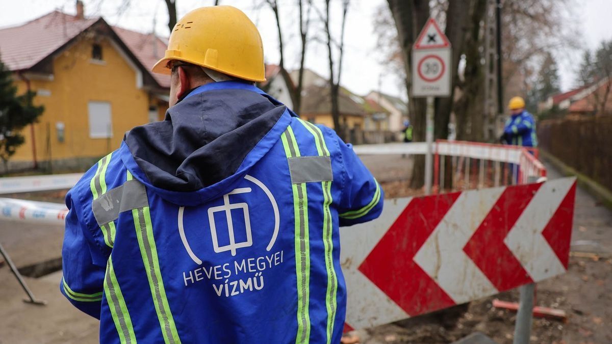 Csőtörés volt Egerben – így folytatódik a javítás és a hálózatrekonstrukció