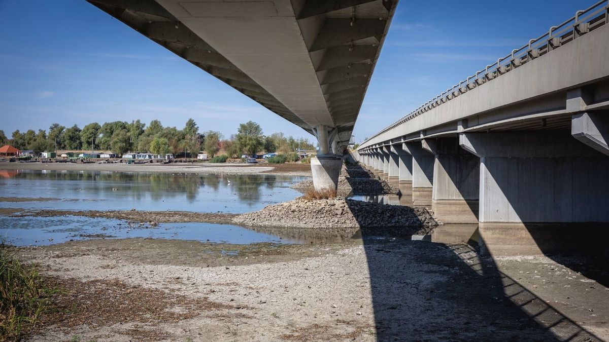 9 hónap változása egy percben: animáción a Tisza rendkívüli apadása