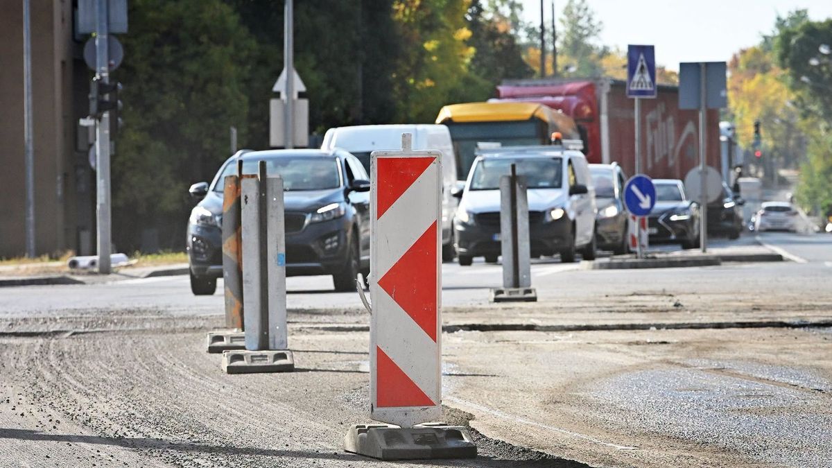 Hamarosan célegyenesbe ér az egri útfelújítás, de még lesznek forgalomkorlátozások