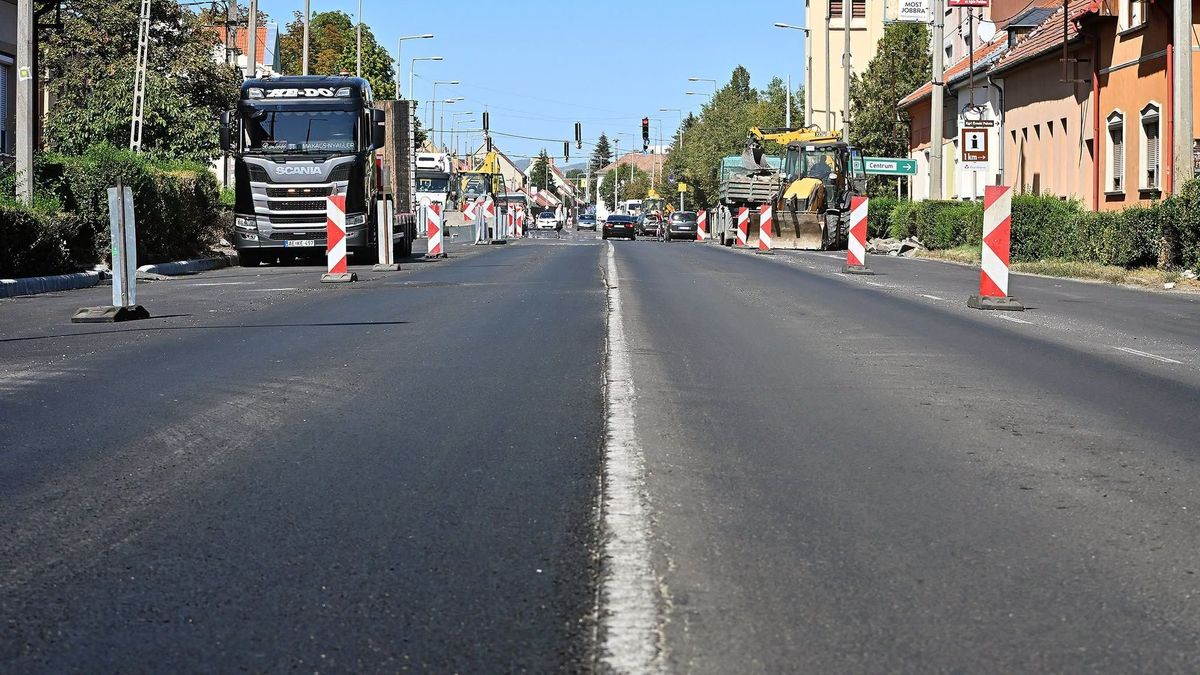 Nagyot lép előre a 25-ös főút felújítása, de újabb torlódások jönnek Egerben – mutatjuk hol változik a közlekedés