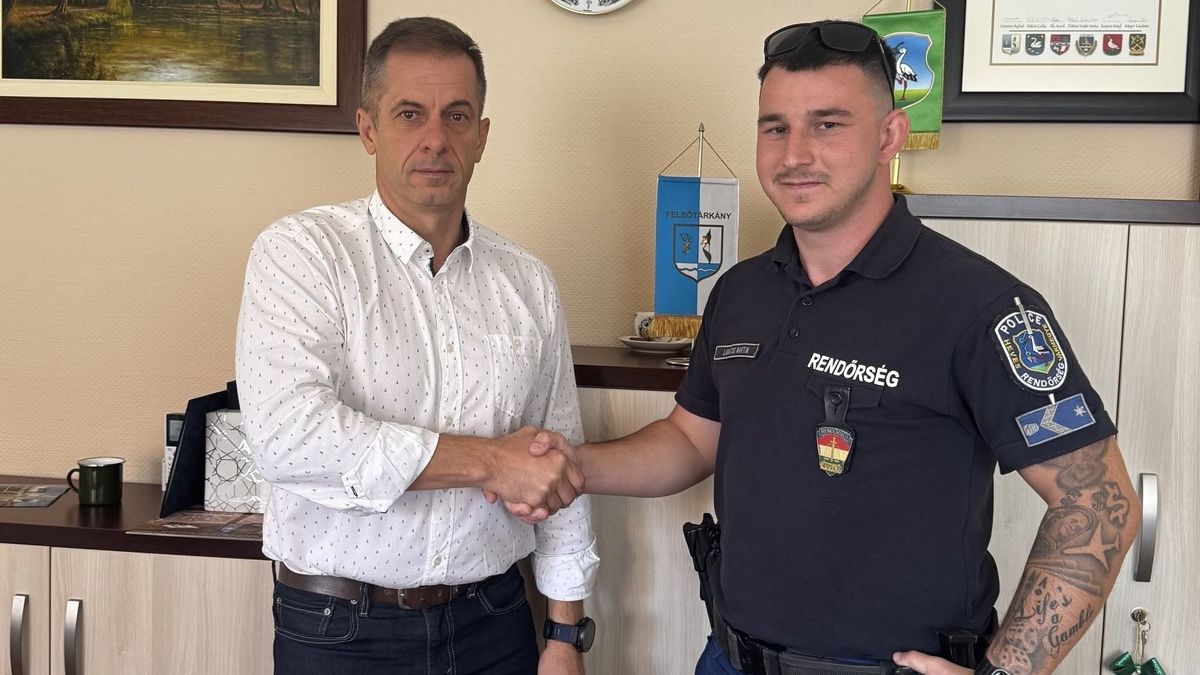 Szolgálaton kívül is elfogott egy körözött férfit: ő lett Felsőtárkány új körzeti megbízottja